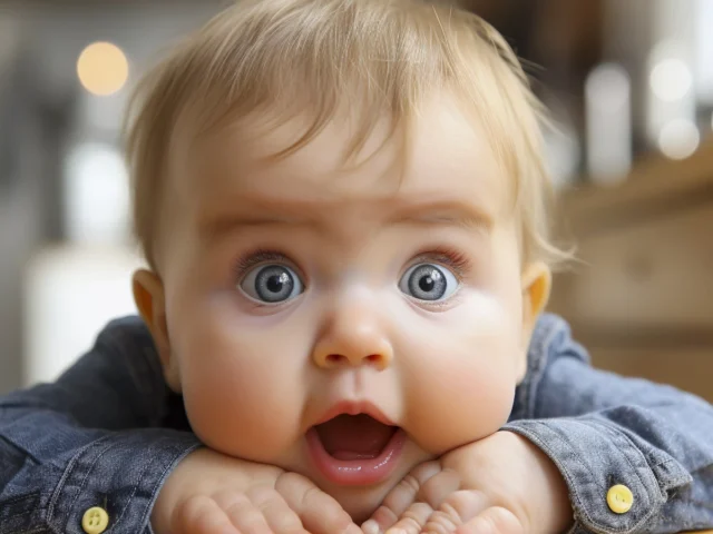 Hoe lang blijft mijn baby blauwe ogen houden?
