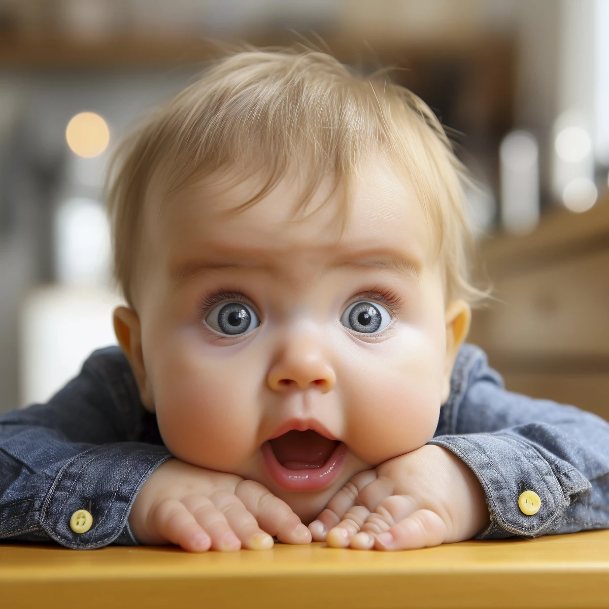 Hoe lang blijft mijn baby blauwe ogen houden?