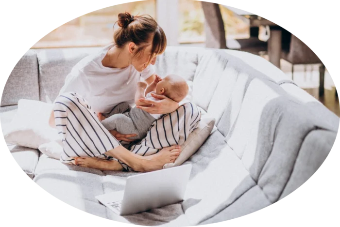 ontzwangeren en herstel na de bevalling