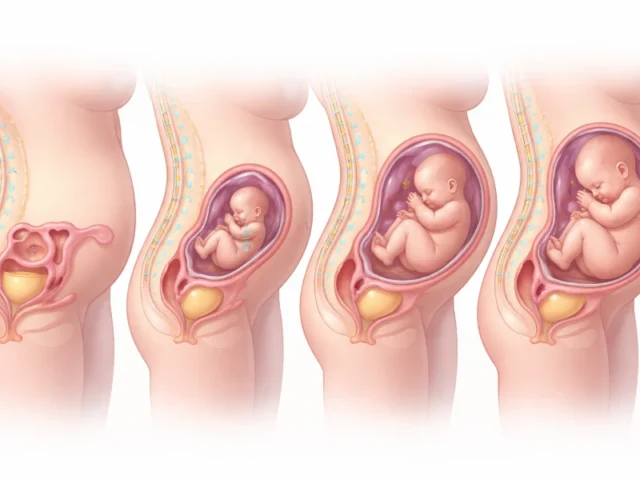 Je baarmoeder wordt groter en groter